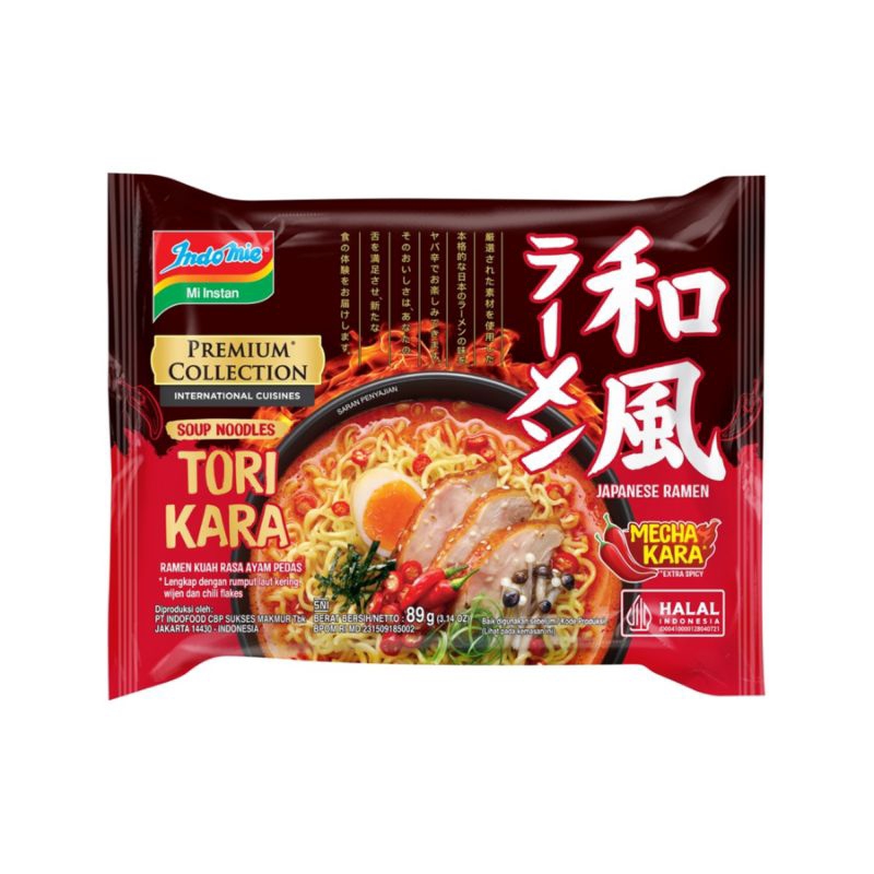

indomie japanese ramen soup noodles tori kara 89gr