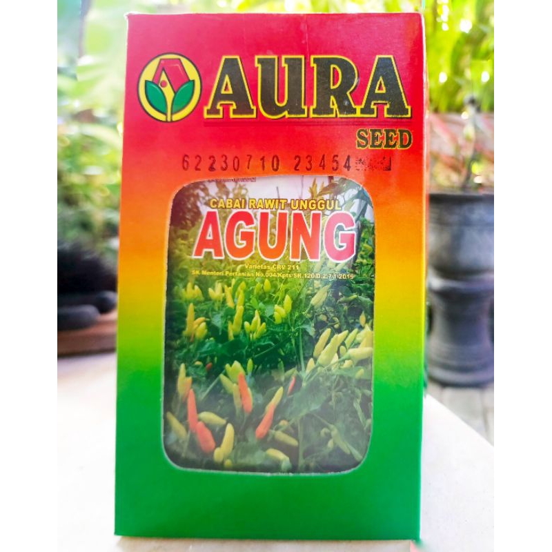 091 - Paket Reseller 50 pak/saset - Benih Cabe Rawit Merah AGUNG (CRV 211) by Auraseed Indonesia 100