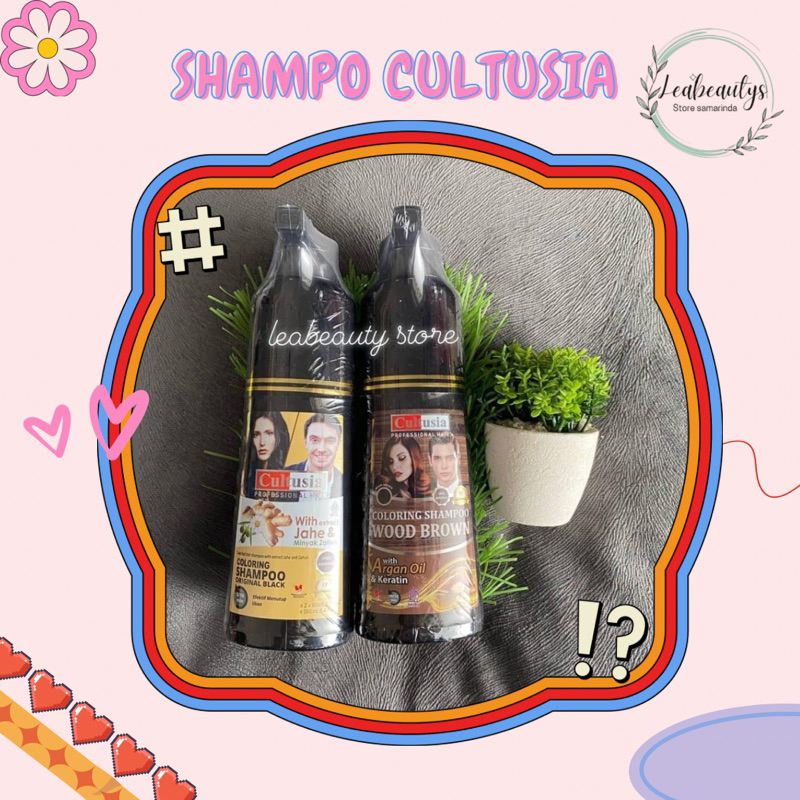 Shampoo cultusia  black/brown 180 ml