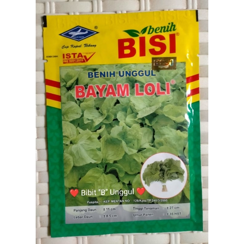 Benih Bayam Unggul BAYAM LOLI (50 gram)