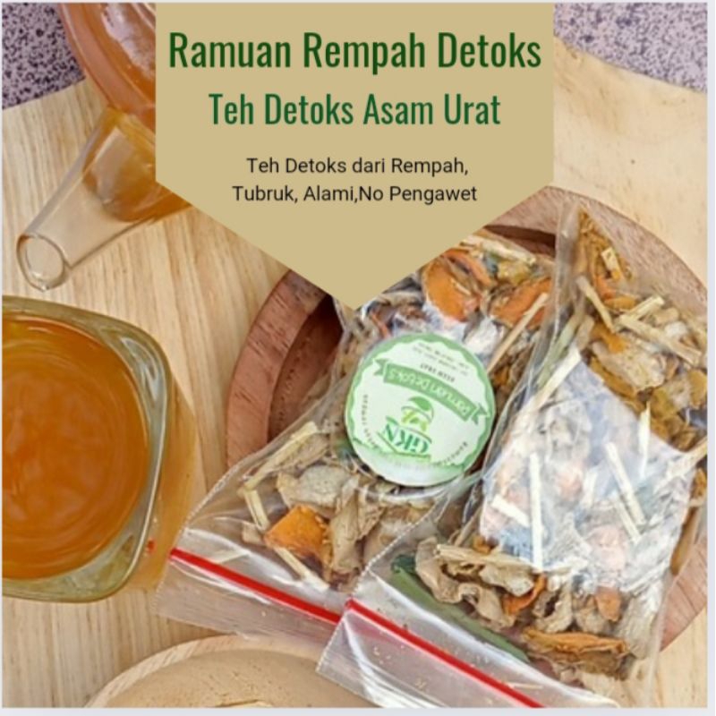 

Ramuan Tradisional Detox Asam Urat GKN- 8gr Saset (berijin Pirt)