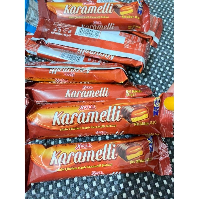 

karemelli coklat mix caramel lumer expire 27.5.2025