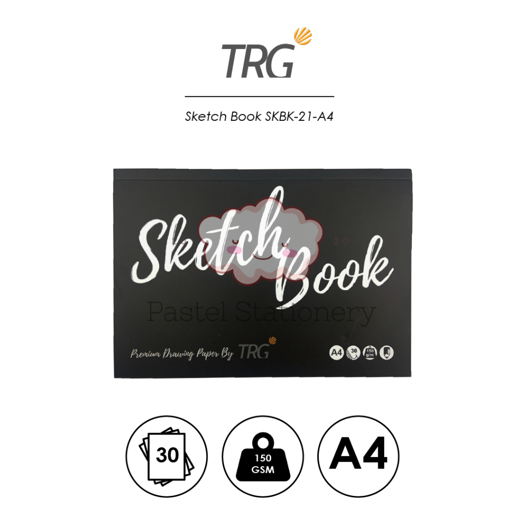 

TRG Sketchbook Sketch Drawing Book A4 150gsm SKBK-21-A4 - Kertas Buku Gambar & Sketsa 150 gsm TRG