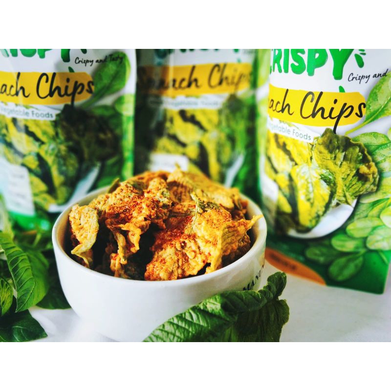 

Bayam Crispy | Cemilan Renyah dan gurih |Keripik sayur