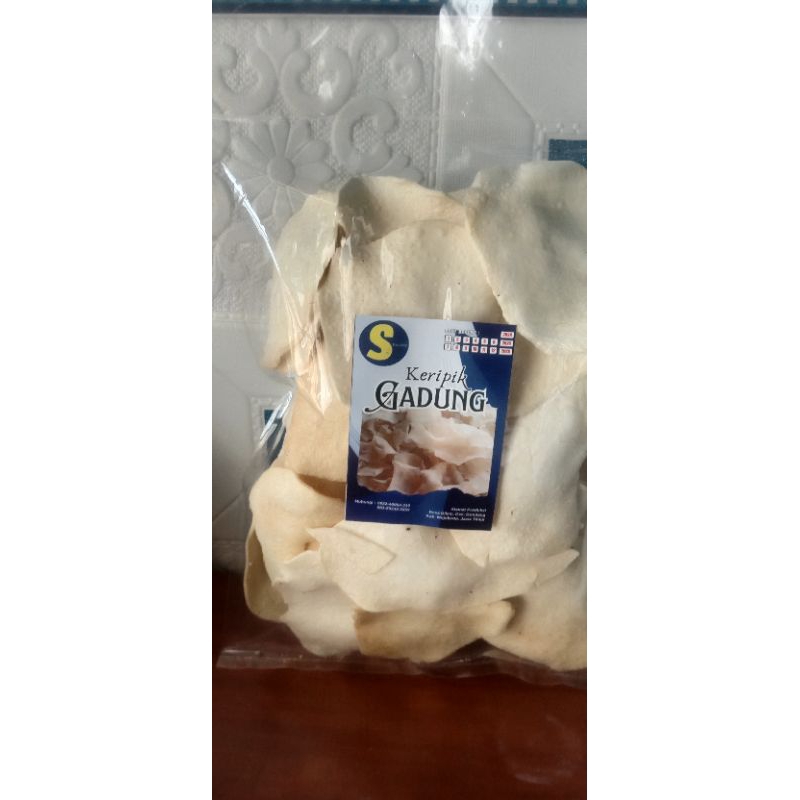 

Keripik gadung ori 250 gr