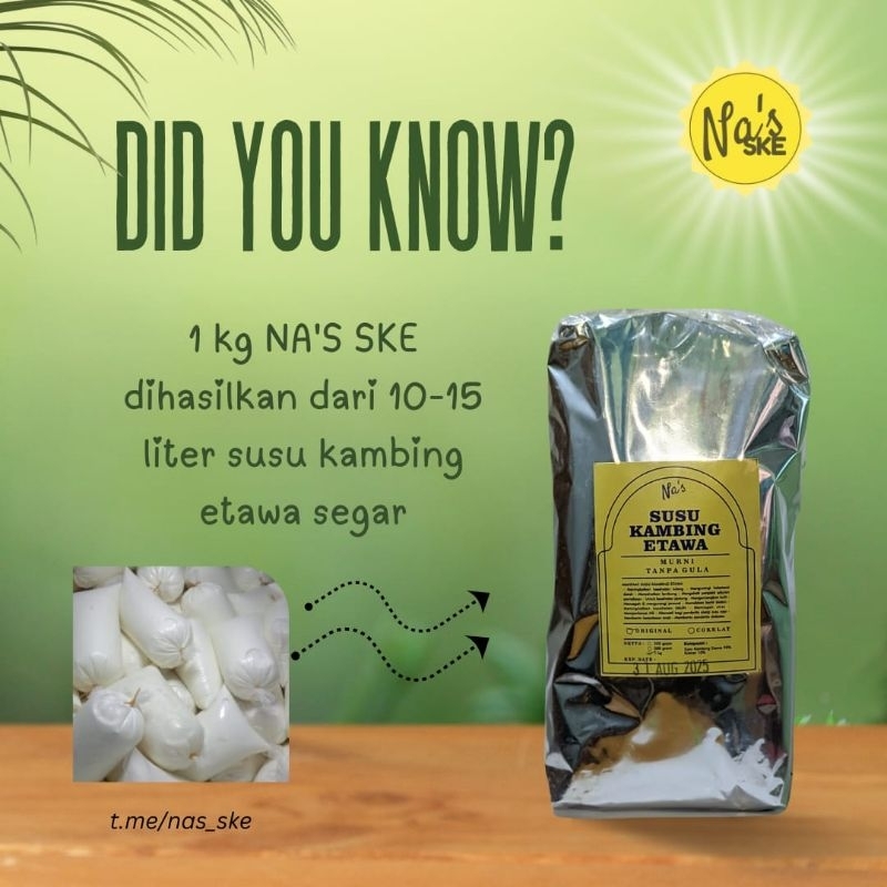 

SUSU KAMBING ETAWA MURNI •NA'S SKE•