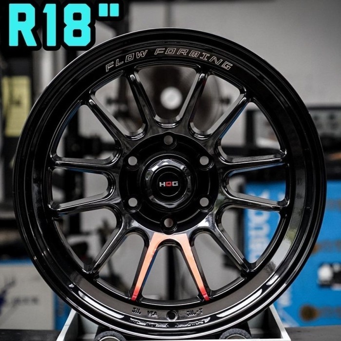 velg Pajero Fortuner Strada velg mobil ring 18 BUZZ FLOW FORMING R18