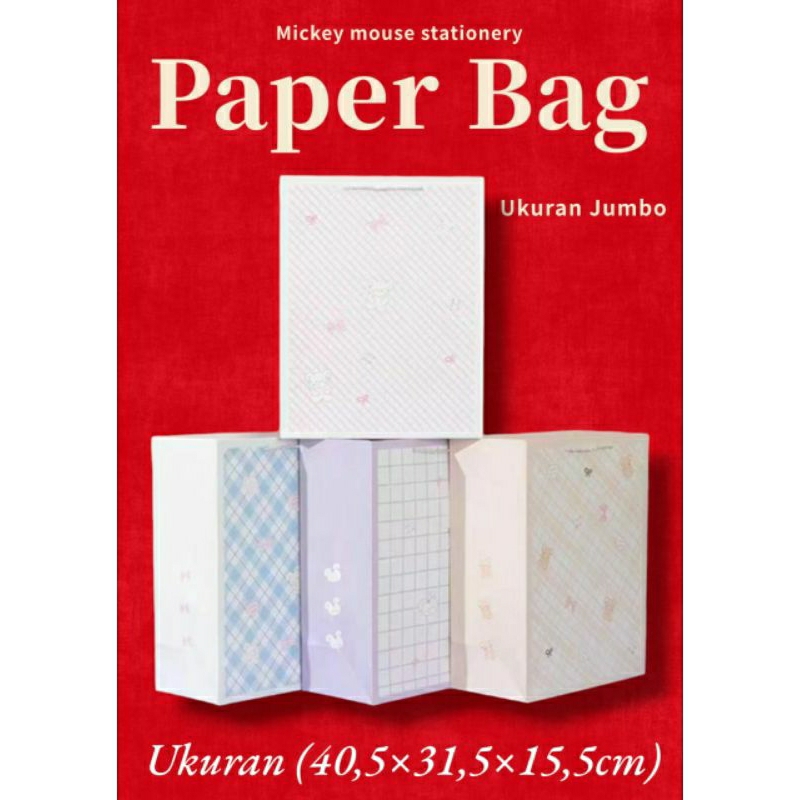 

1 PCS = 1 BIJI Paper Bag Jumbo STD 5001 / Paper Bag Vertical