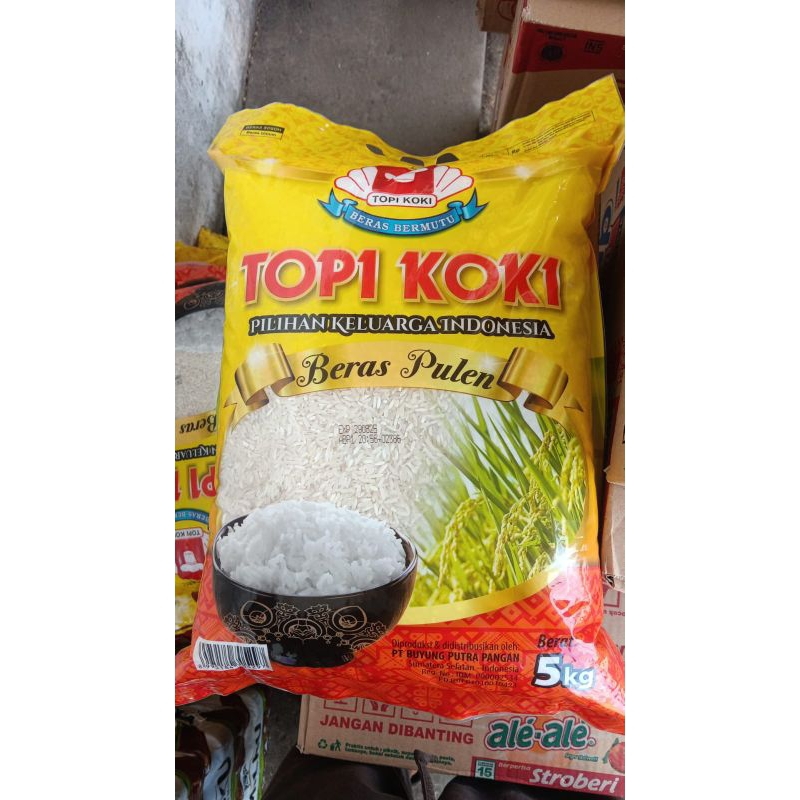 

Beras topi koki 5kg dan 10kg