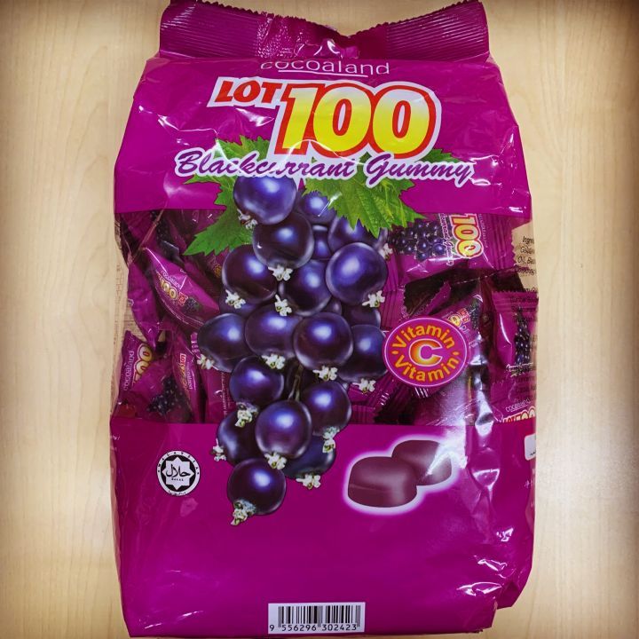 

Permen [READYSTOCK EXP 2025] Blackcurrant | Lot 100 Gummy 150gr | SIAP KIRIM | Lot100, Import Cokelat Original 100% Snack Import Snack Malaysia Kuala Lumpur Ready Stock PO Jastip Malaysia Singapore Trusted Jasa Titip Camilan Snack Luar Negeri