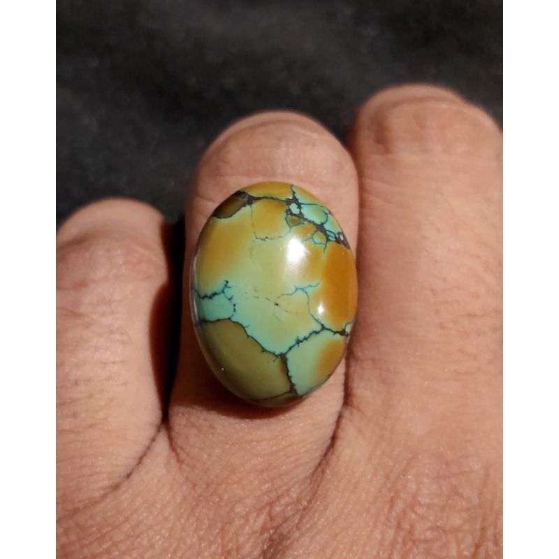 HQ NATURAL TURQUOISE - PIRUS HUBEI-XINJIANG-GRADASI OPEN-DWI WARNA-PERSIA-MULTICOLOR-TOSKA HIJAU-URA