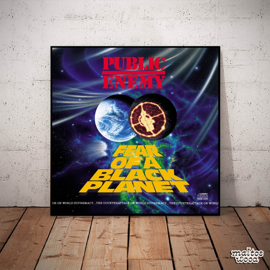 Poster Public Enemy + Frame (Square)