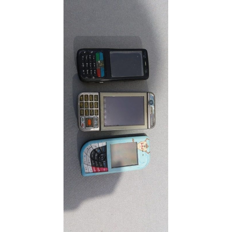 Hp jadul borongan Nokia N73, Nokia 7610, ZTC c2000
