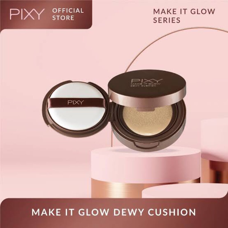 PIXY MAKE IT GLOW DEWY CUSHION | Cushion Pixy | Dewy Cushion Pixy