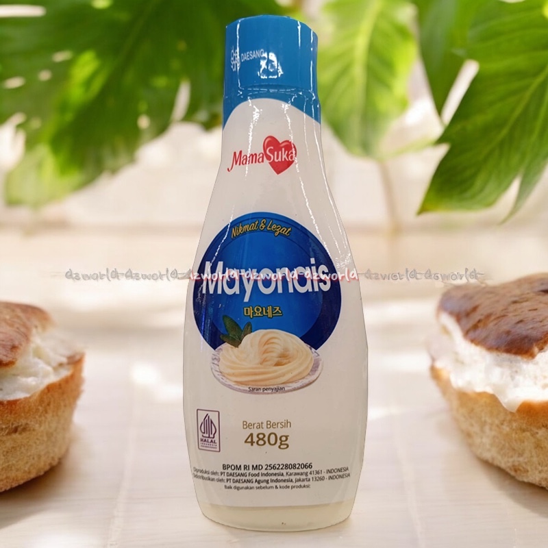 

Mamasuka 480gr Mayonais Nikmat Lezat Daesang Kemasan Botol Mayonaes Saus Saos Untuk Slada Salad Mayonnaise