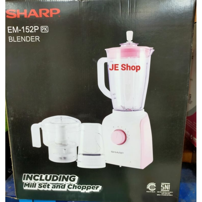 BLENDER SHARP EM - 152P PK [PLASTIK]