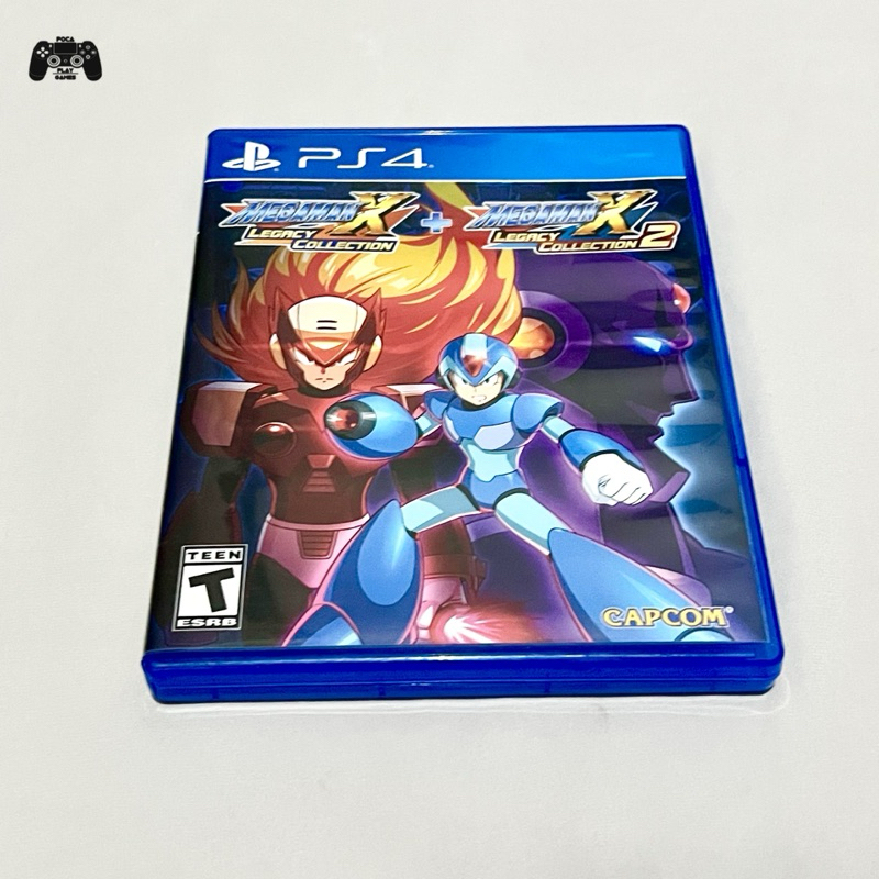 Kaset BD PS4 Megaman X Legacy Collection + Megaman X Legacy Collection 2 - Second / Bekas