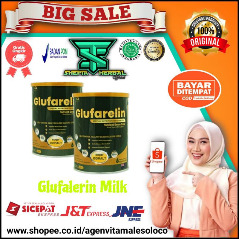

GLUFARELIN SUSU DIABETES ASLI ORIGINAL TEKNOLOGI TINGGI COCOK UNTUK DIABETES TIPE 1&2 DAN DIABETES GESTASIONAL