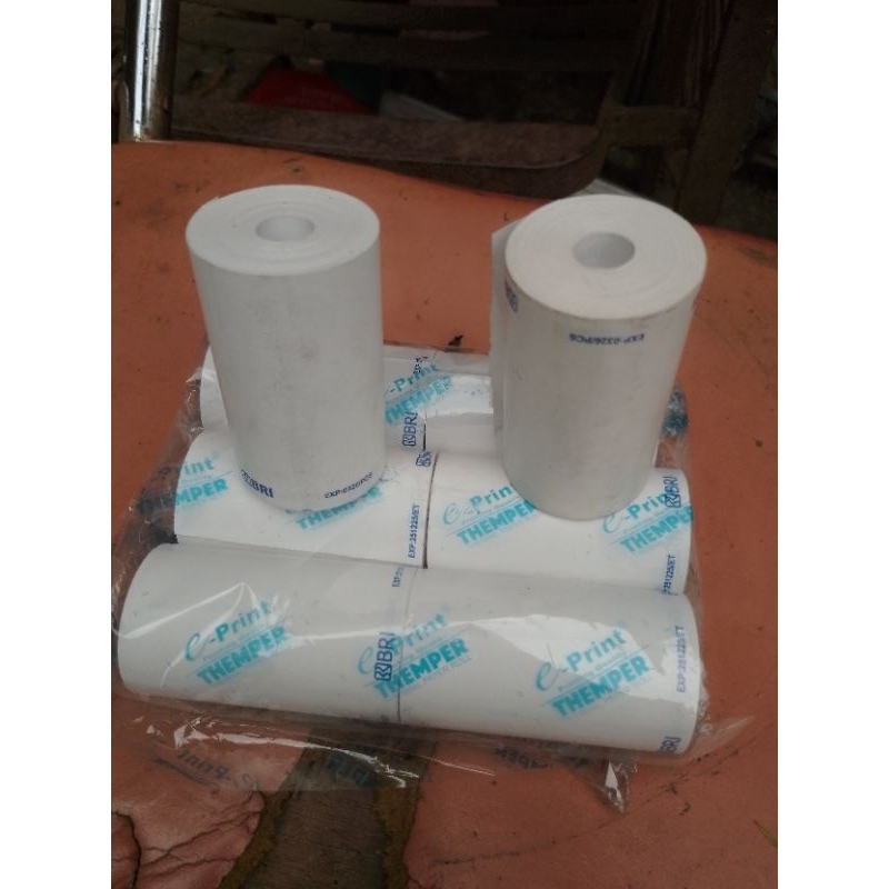 

Kertas struk thermal 57x30 putih