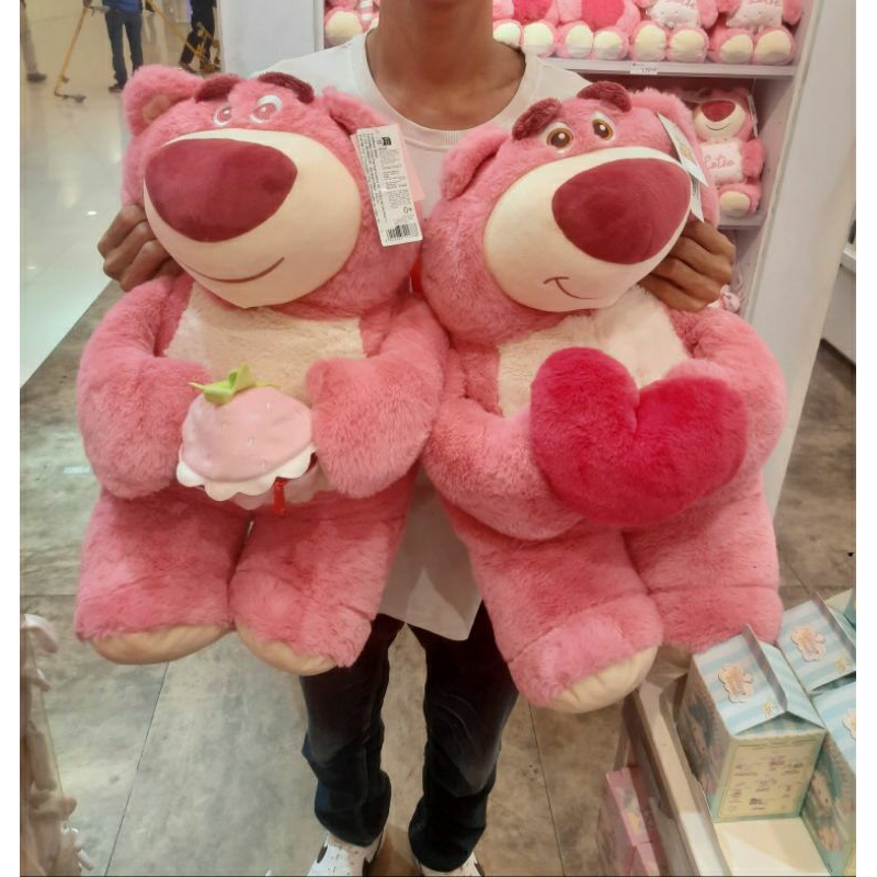 miniso pink ❤ toy story lotso boneka jumbo