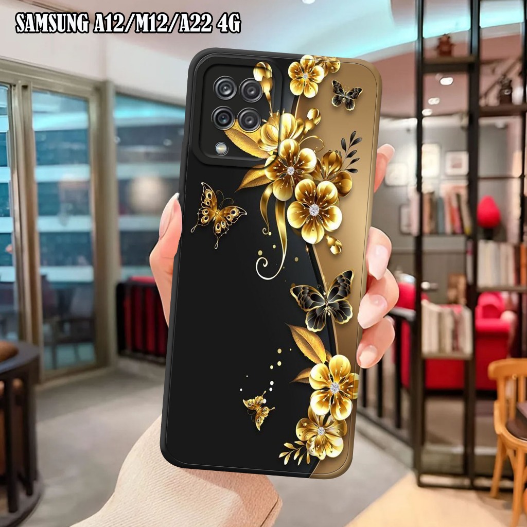 {RC12} Case HP Samsung A12 - Casing Samsung M12 - Samsung A22 4G - Casing Hp - Softcase Hp - Softcas