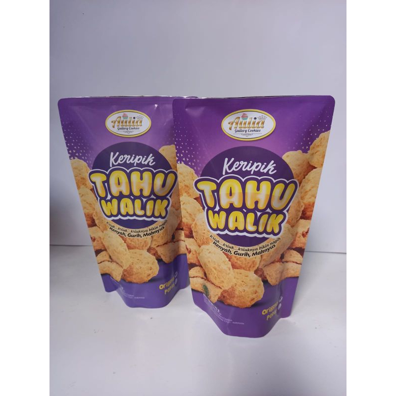 

KERIPIK TAHU WALIK 80 GRAM/KEMASAN PREMIUM