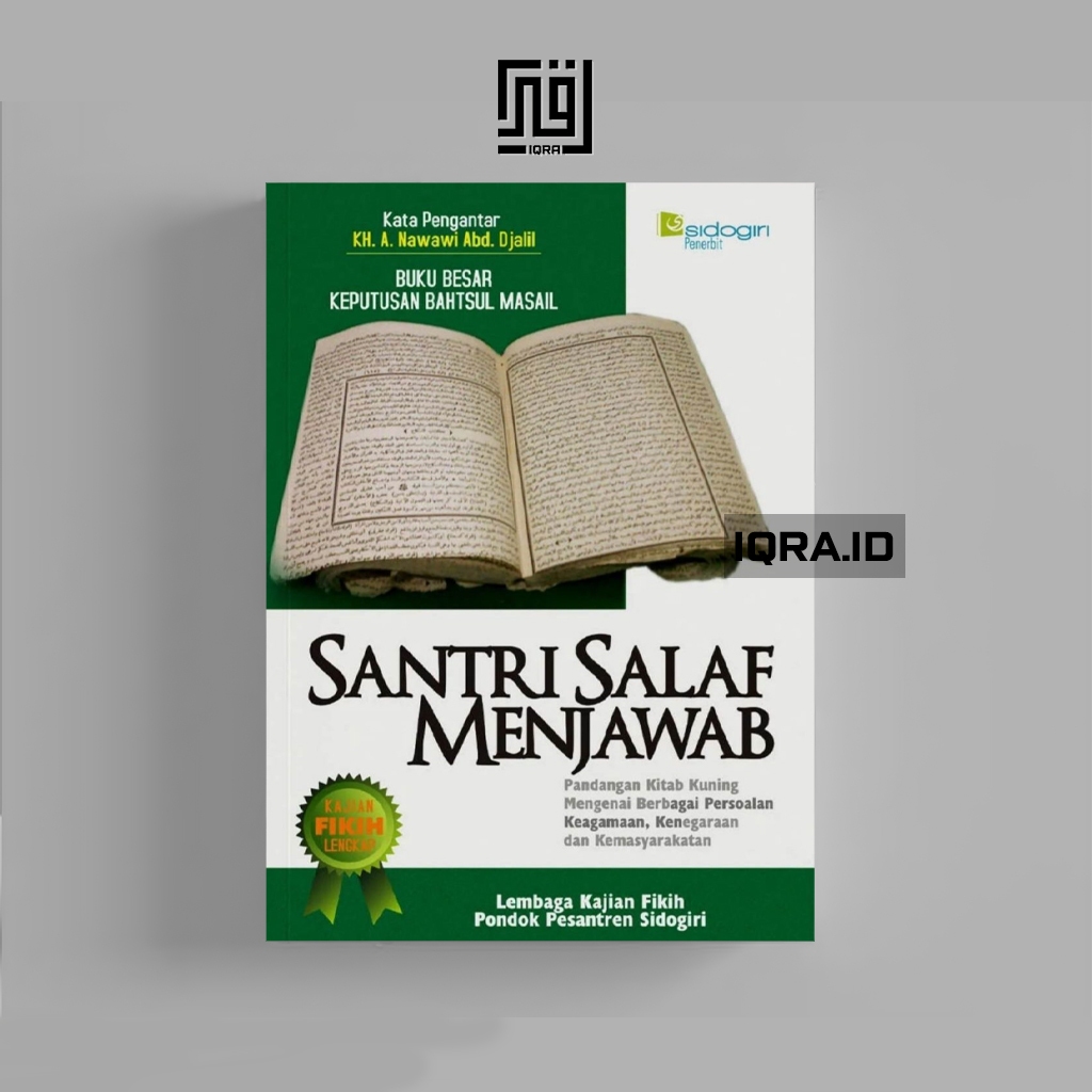 

[1592] Santri Salaf Menjawab - Nawawi Abd