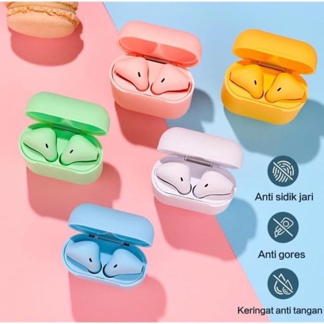 InPods 12 Earphone Bluetooth Headphone Nirkabel i12 TWS atau i12 pro