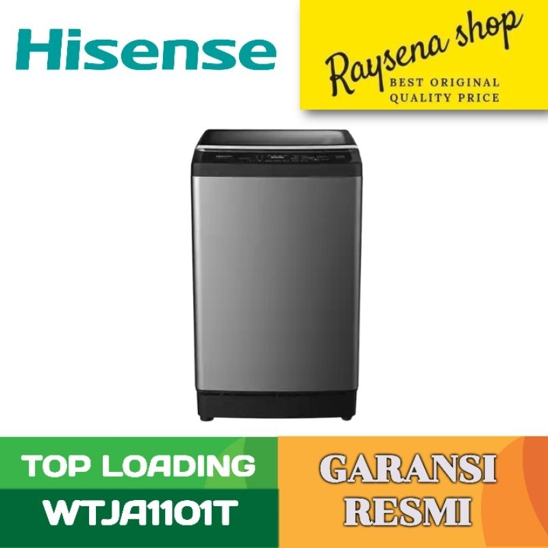 HISENSE MESIN CUCI 1 TABUNG TOP LOAD WASHER 10.5 Kg WTJA1101T