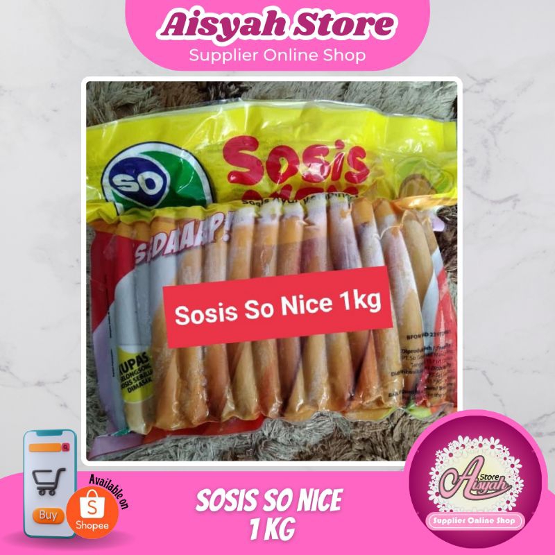 

SOSIS AYAM SO NICE 1KG