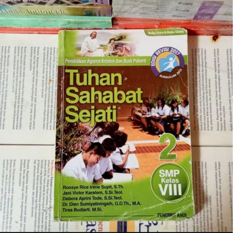 TUHAN SAHABAT SEJATI 2 PENDIDIKAN AGAMA KRISTEN DAN BUDI PEKERTI SMP KELAS 8