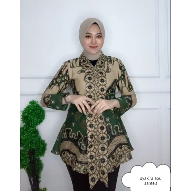 Batik Wanita Modern | Seragam batik wanita jumbo | seragam batik kantor | seragam batik wanita terba