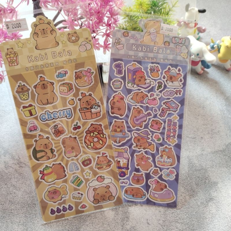 

STIKER CAPYBARA STIKER CAPIBARA STIKER KABIBALA