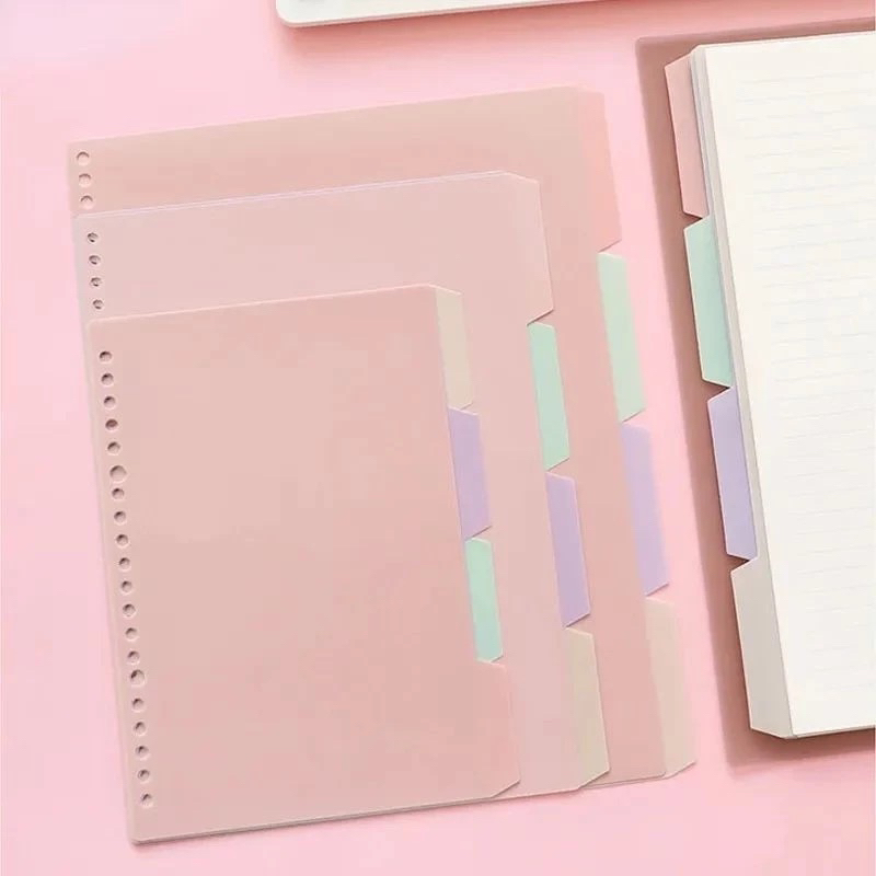

Pembatas Binder Plastik Sekat Kertas Binder Bahan Plastik Devider Warna Pastel