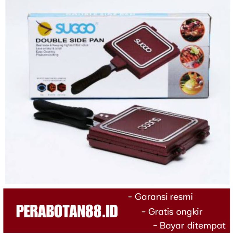 Double side pan Suggo cetakan waffle stick happycall cetakan corndog loyang hotdog tusuk sate anti l