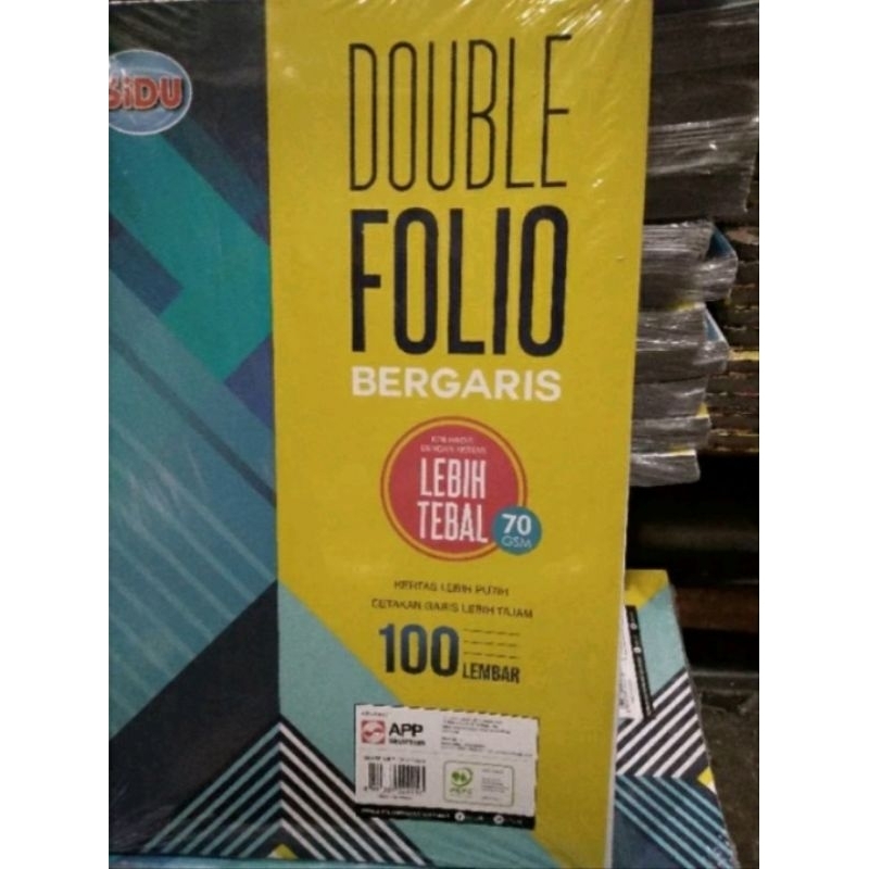 

folio bergaris / folio garis 100 lembar/ folio bergaris isi 100 / folio garis 1 pak / folio garis situ isi 100