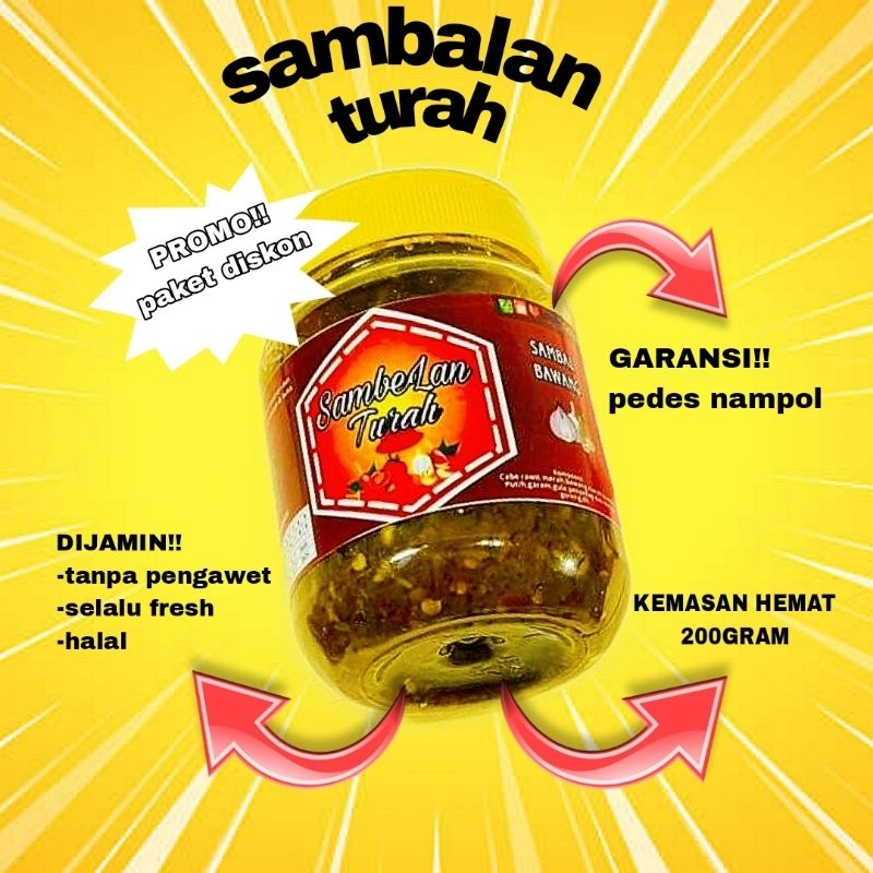 

sambalan turah - (sambal bawang)