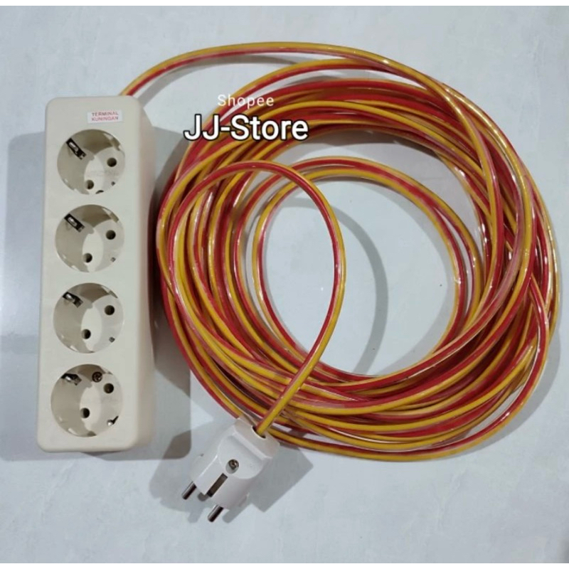 Cok Sambung Rakitan Colokan Uticon Terminal Kuningan Kualitas Kabel Listrik Tahan Panas