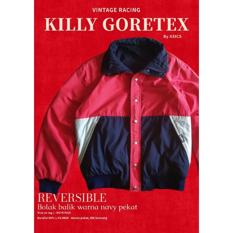 Killy Goretex bolak balik