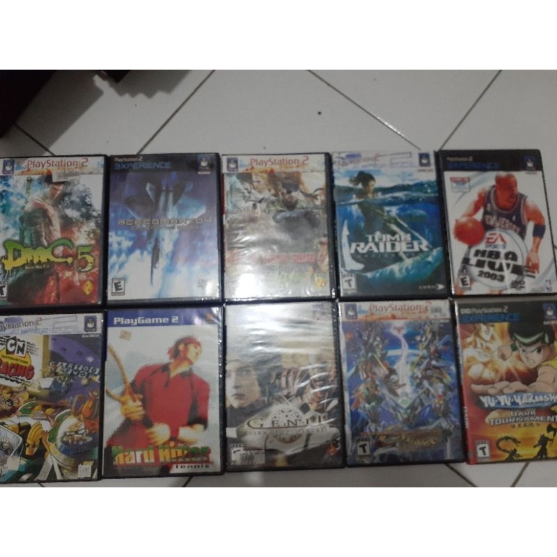 2kaset ps2 cover plastik