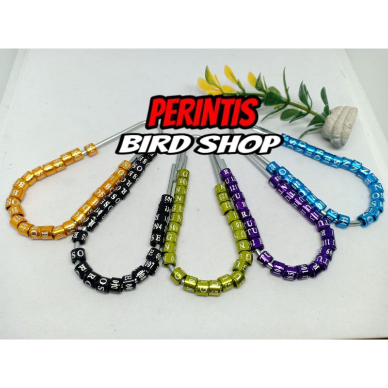 RING SAMPLE LUBANG 4,2 MM READY BUAT BURUNG MURAI ANIS KEMBANG ANIS MERAH TRUCUK HANYA BISA REQUEST 