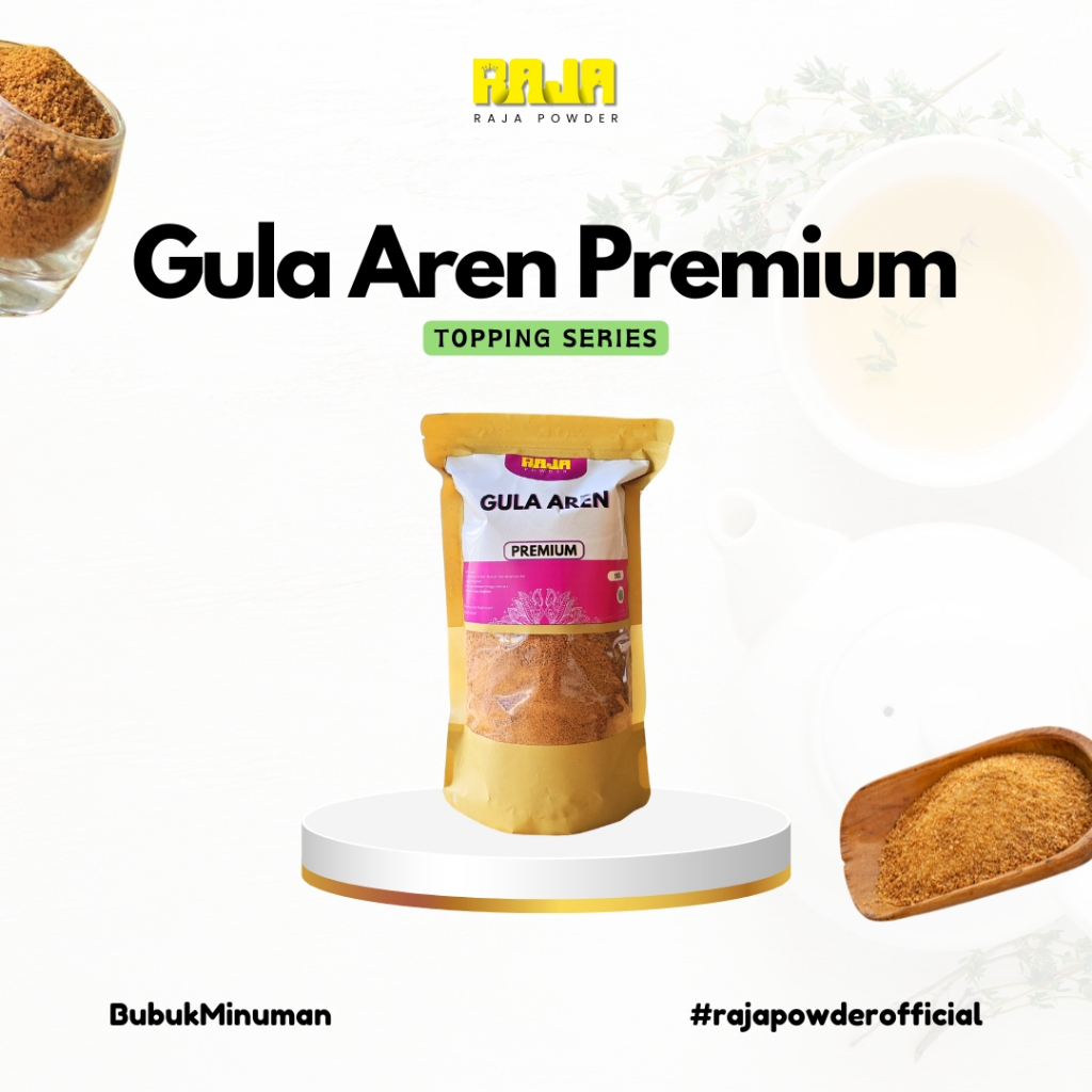 

Gula Aren Semut Premium / Nira Aren Bubuk / Palm Sugar Gula Aren Asli 1Kg