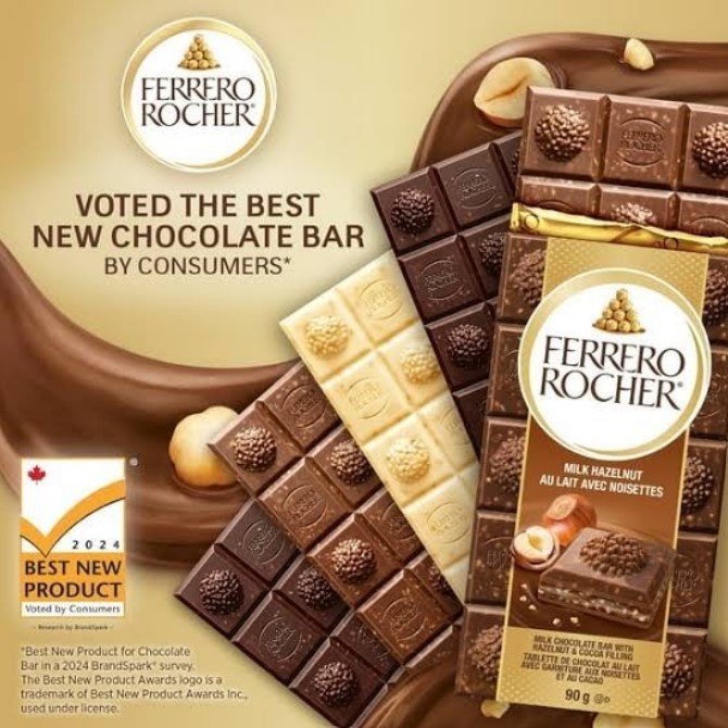 

Ferrero Rocher Milk Chocolate Bar