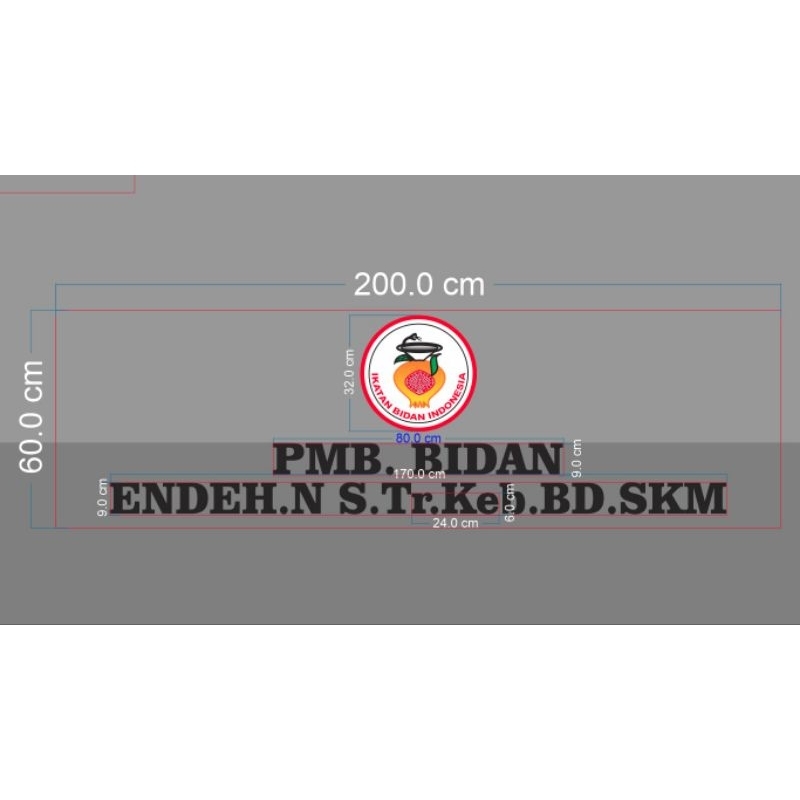 Huruf Timbul Akrilik Spon