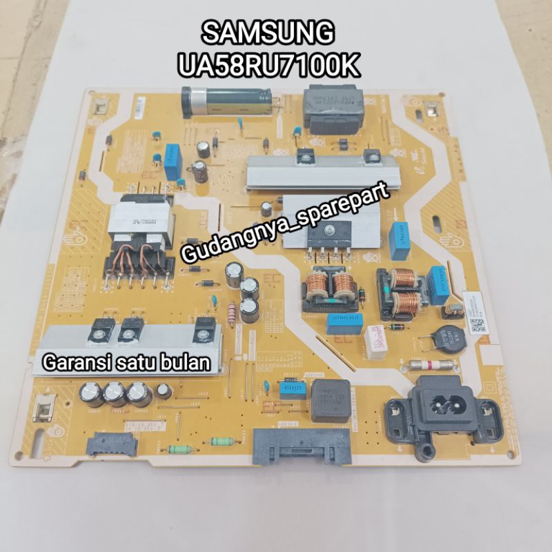 Psu regulator SAMSUNG UA58RU7100K UA58RU7100 power supply mesin tv