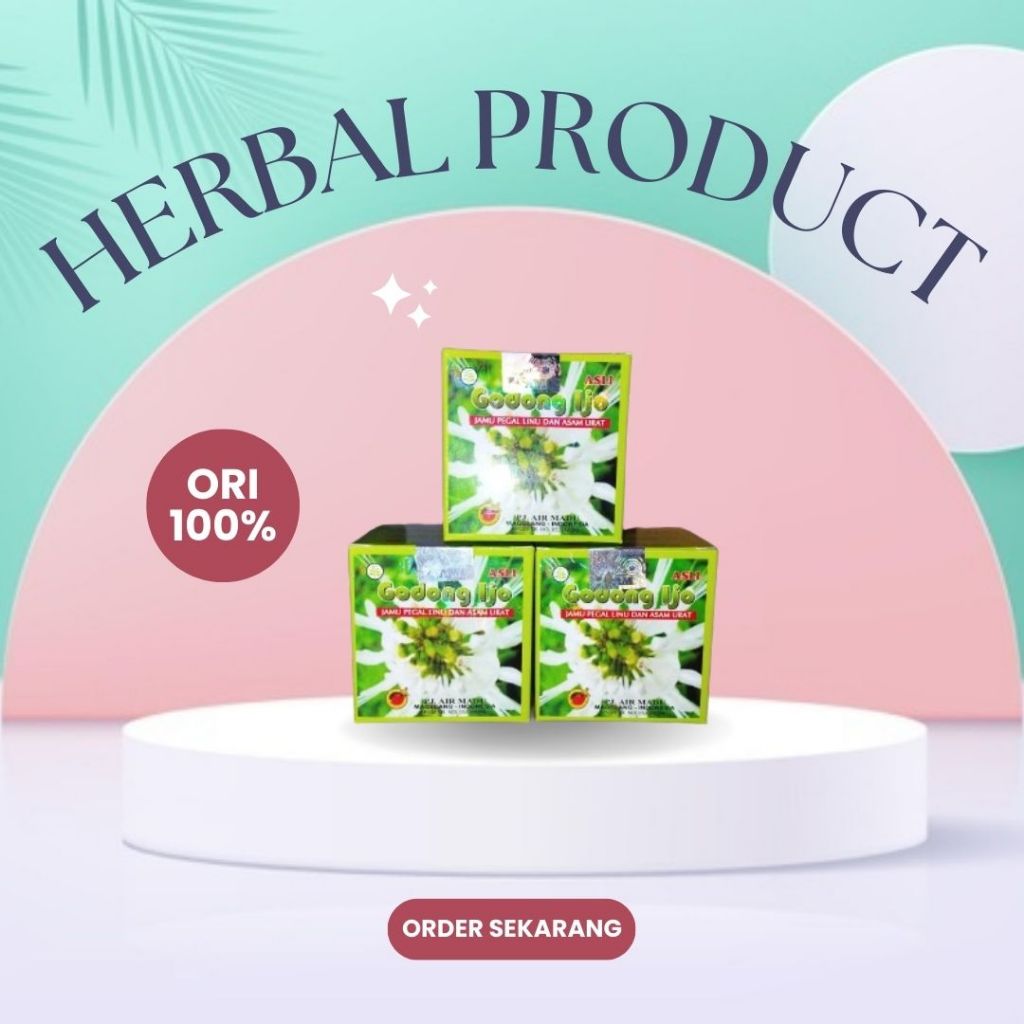 

Selalu Ready stok Minuman Sehat Godong ijoo untuk asamurat