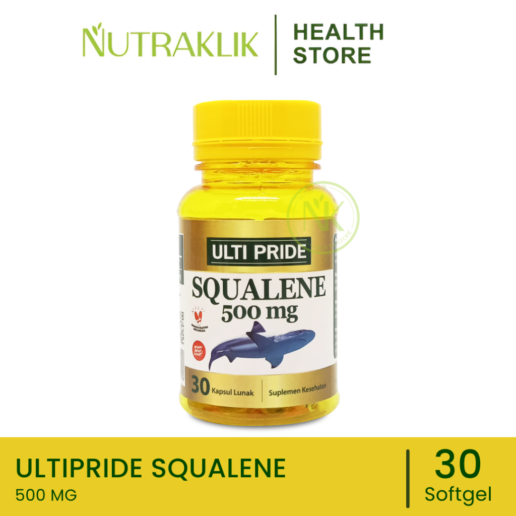 ULTIPRIDE SQUALENE 500 mg - SUPLEMEN KESEHATAN