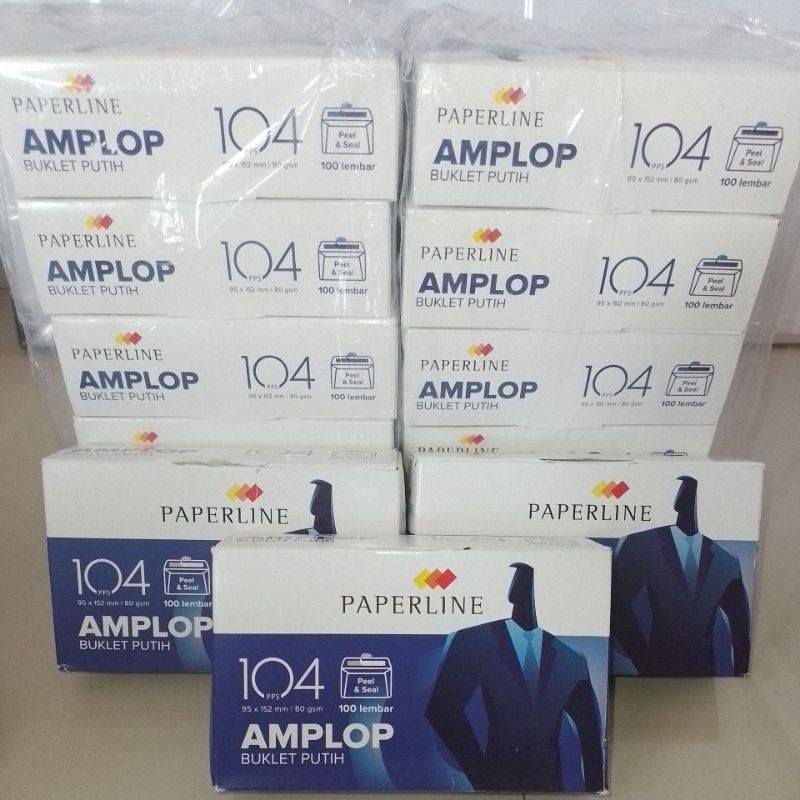 

IK6 Amplop Putih Amplop Uang Amplop Surat Paperline No. 90 / 104 / 110 ( Bal )