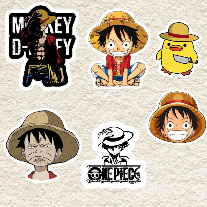 

sticker Aesthetic Luffy one piece