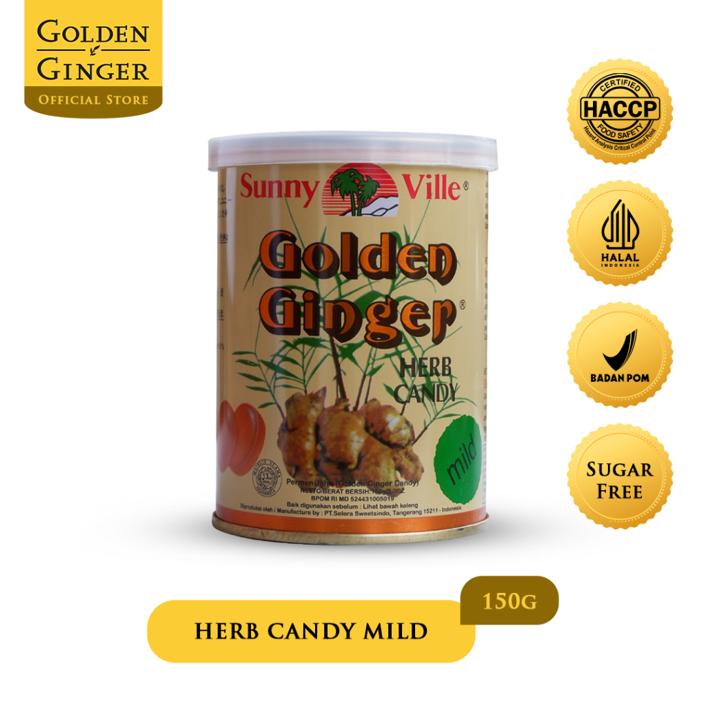 

Golden Ginger Herb Candy Classic Mild (CAN)